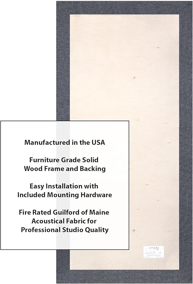 ATS Acoustics Home Office Residential Acoustic Treatment Room Kit Sound - Image 6