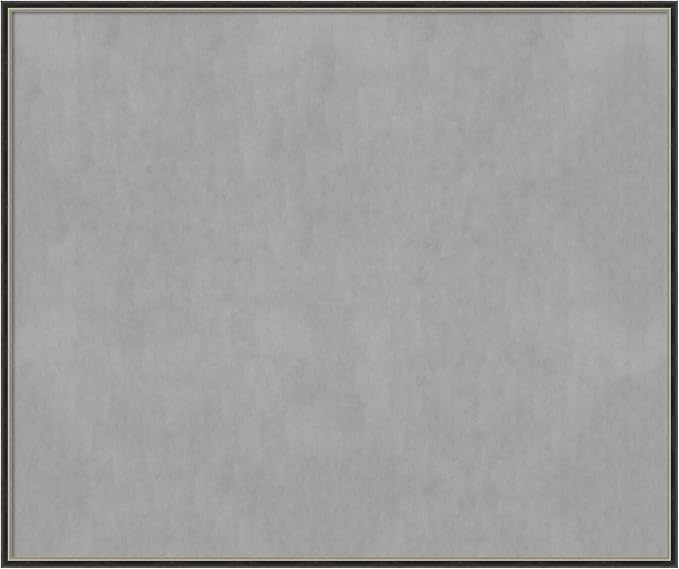 Amanti Art Black Framed Magnetic Board 41x49 Oversize Vision Board by AmantiArt