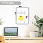 VUSIGN Small Dry Erase Whiteboard, 8.5 x 11 Inches White Board - Image 3