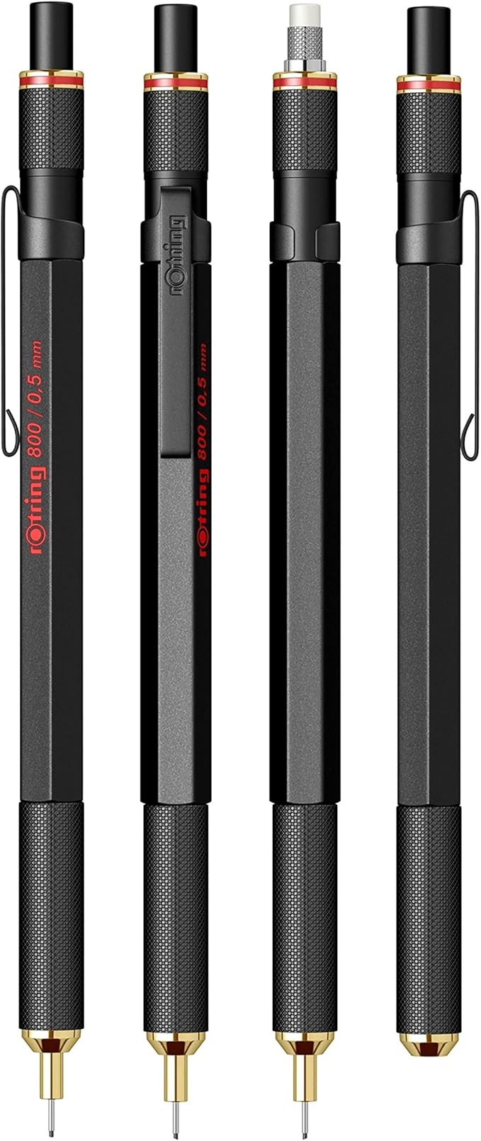 rOtring 800 Retractable Metal Mechanical Pencil, Engineering, Architecture - Image 3
