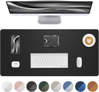 Non-Slip Desk Pad, Desk mat, Large Mouse Pad, Office Desk mat, Waterproof PU by AFIING