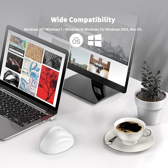 Ergonomic Wireless Mouse 2025 New Updated Smaller - Image 4