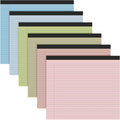 Lincia 6 Pcs 11" x 9.5" Legal Pads College Ruled Notepad Landscape Notebook by Lincia