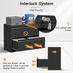 Bestoo 2-Drawer Lateral File Cabinet - Image 6