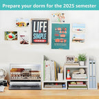 Desktop File Organizer Desk Organizer Shelf - Image 3