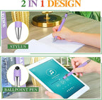 Zonon 38 Pieces Rubberized Ballpoint Pen - Image 5