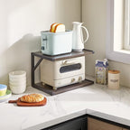 IBUYKE 2-Tier Desktop Printer Stand Holder, Book Shelf Printer Shelf - Image 4