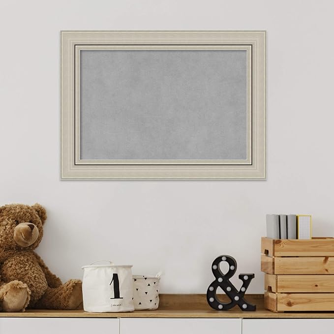 Amanti Art Silver Framed Magnetic Board 16x22 Small Vision Board - Image 6