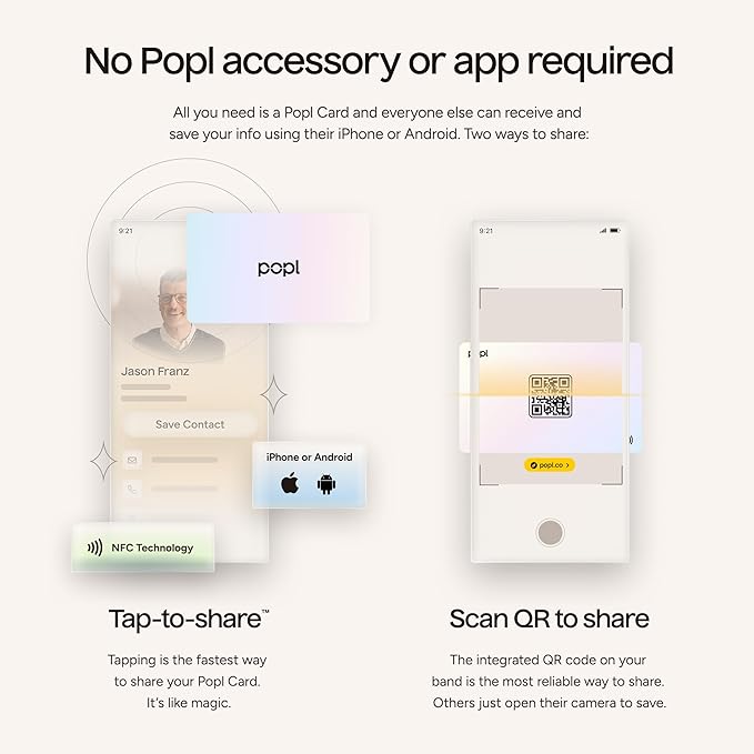 Popl Smart NFC Business Card - Image 2