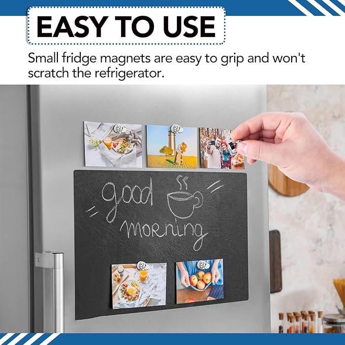 LOVIMAG Fridge Magnets 40Pcs Refrigerator Whiteboard Small Strong Magnet - Image 6