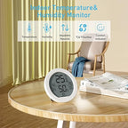 SECRUI Hygrometer Thermometer for Room Temperature Humidity Meter Indoor - Image 2