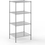 Regal Altair 24" Deep x 30" Wide x 64" Height Wire Shelving Kit | 4-Tier | NSF