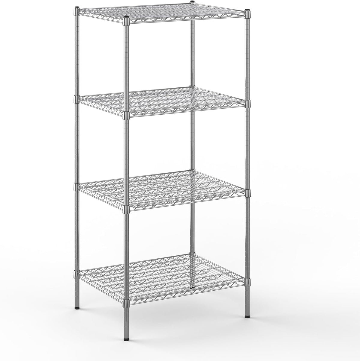 Regal Altair 24" Deep x 30" Wide x 64" Height Wire Shelving Kit | 4-Tier | NSF
