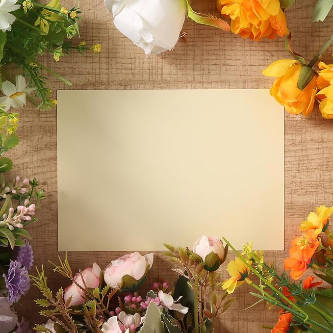 50 Sheets Colored Cardstock Paper 5 Colors, 250 GSM Heavy Card Stock - Image 7