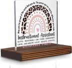 Instructional Coach Desk Sign, Appreciation Gift by Pariveca