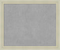 Amanti Art Silver Framed Magnetic Board 37x45 X-Large Vision Board by AmantiArt