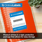 Neon Red Address Labels - Image 5