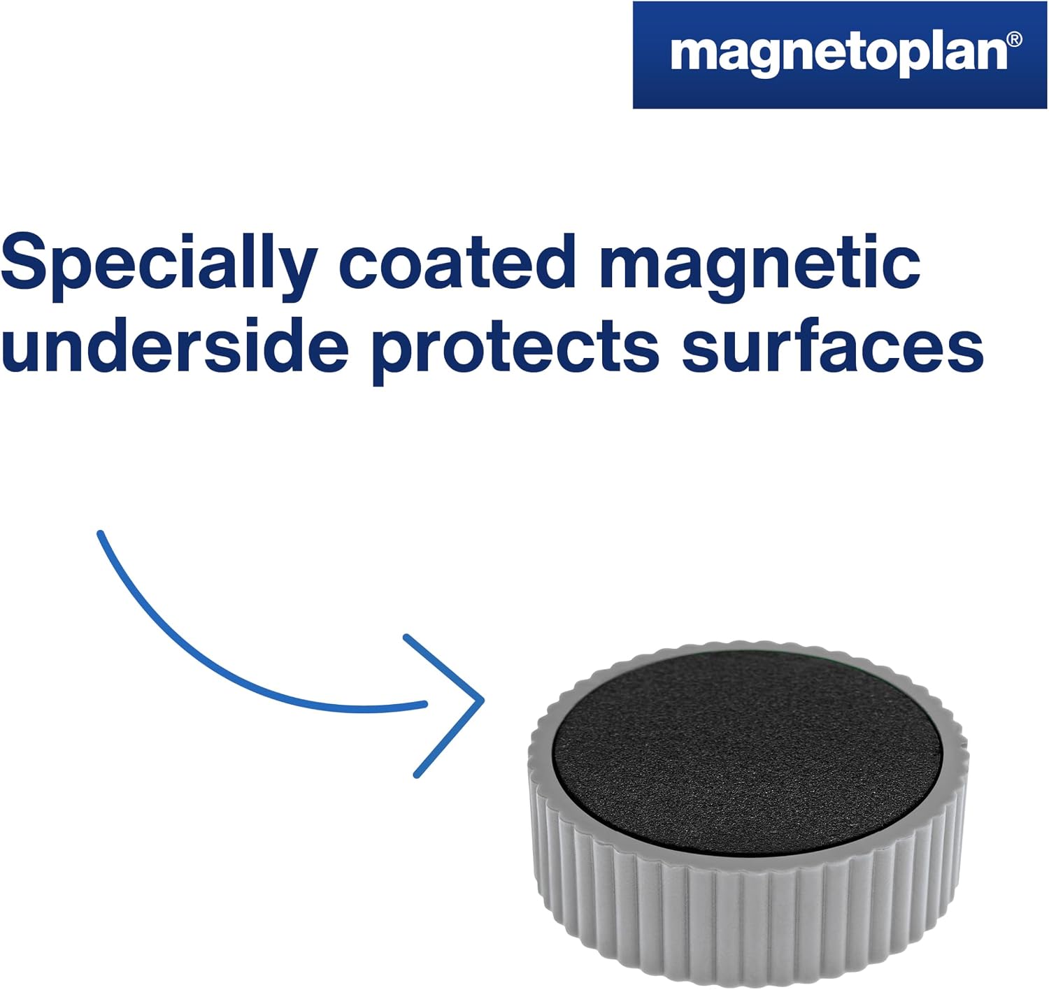 Magnetoplan Magnum Magnet Holder 34 mm 10 Items Grey