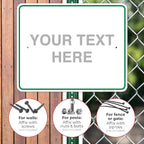 Custom Sign, Personalized Metal Signs, Customize - Image 4