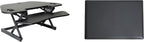 Rocelco 46" Height Adjustable Corner Standing Desk Converter