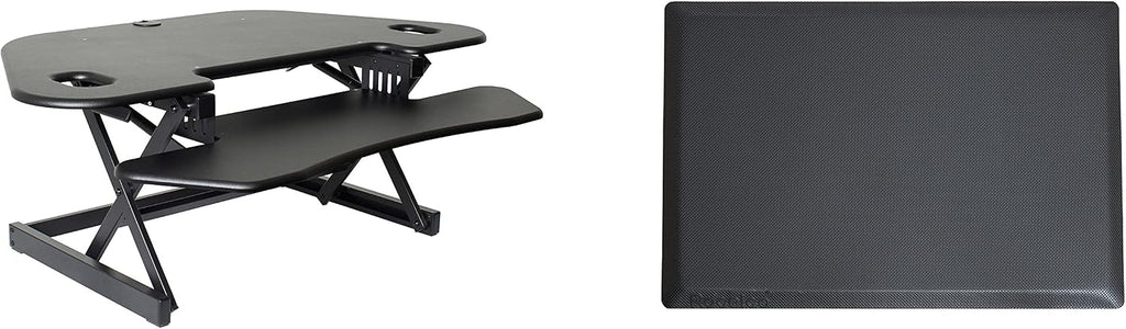 Rocelco 46" Height Adjustable Corner Standing Desk Converter