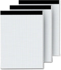 Aidunmis Graph Paper Pads 8.5 x 11, 4x4 Quad Ruled, 3 Pack Grid Paper Pad 8.5 x by Aidunmis