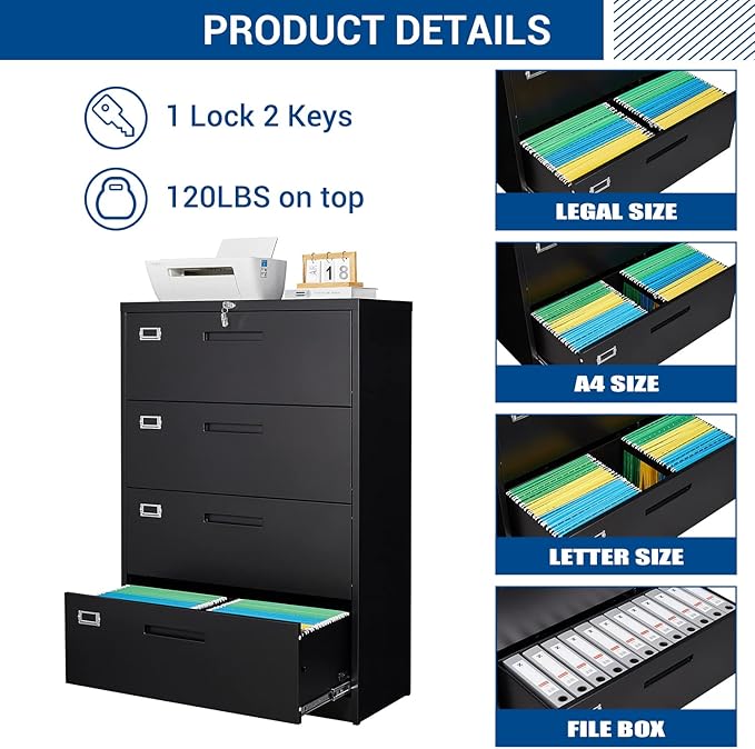 Fesbos Lateral File Cabinet - Image 5