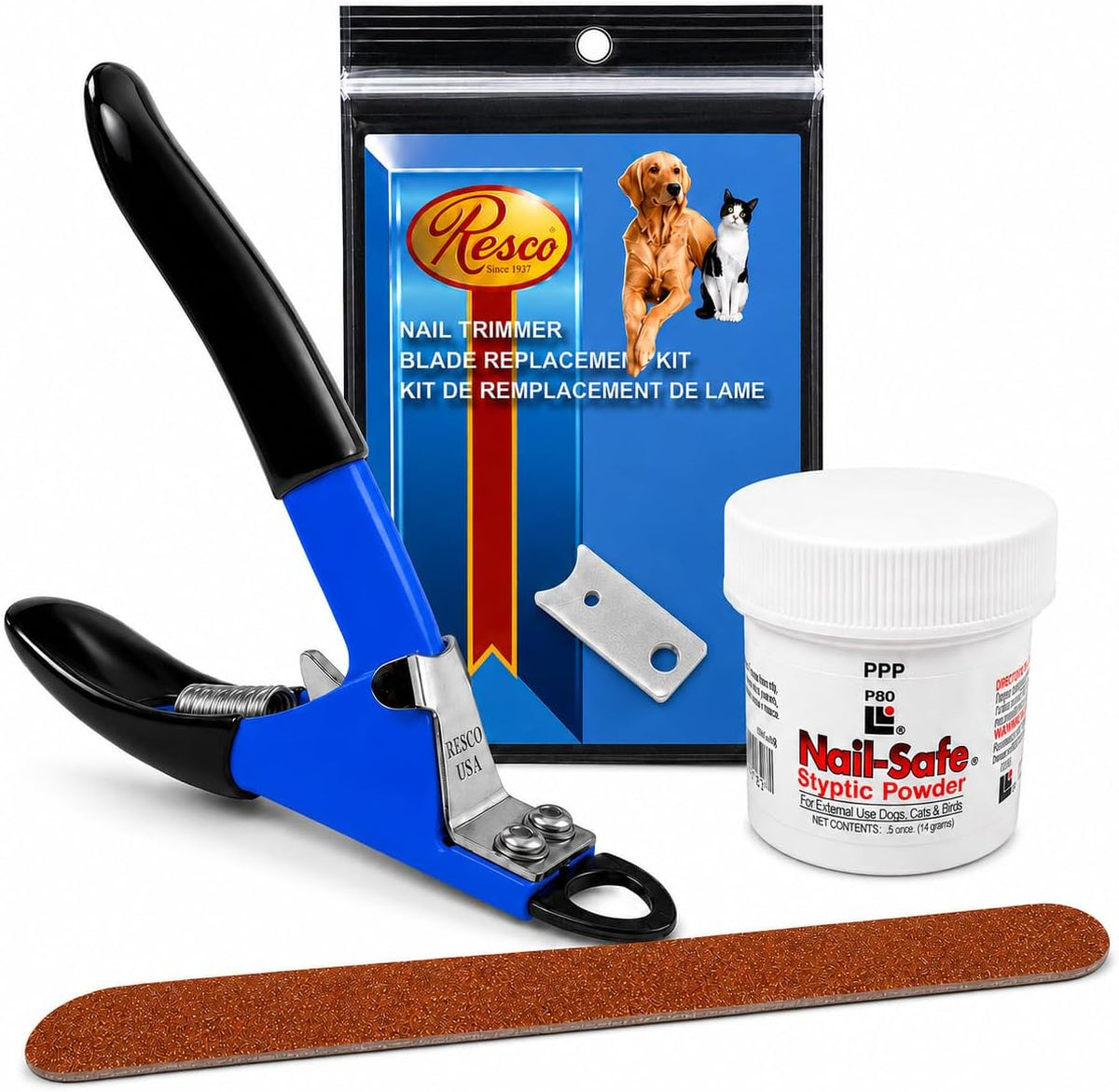 Resco Dog Nail Clipper Kit, Small to Medium