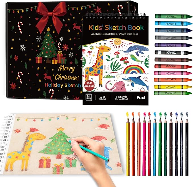 Fuxi Art Supplies for Kids 9-12, Stocking Stuffers | Art Set - Image 9