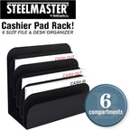 BankSupplies STEELMASTER 6 Slot File & Desk Organizer - Image 2