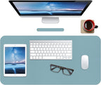 Boutilon Leather Desk Pad 30" x14", Non-Slip Mouse Pad, Office Desk Mat - Image 9
