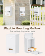 LAND·VOI Locking Wall-Mount Mailbox - Image 9