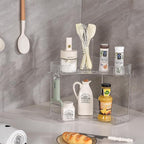 Trdongxu 2-Tier Corner Bathroom Organizer Countertop - Image 4