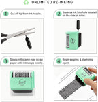 Miseyo Wide Identity Theft Protection Roller Stamp Set - Image 3