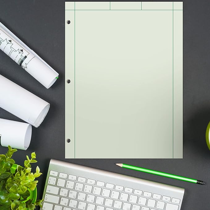 Seajan 5 Pcs Engineering Paper Notebook Engineering Computation Pad 8.5 x 11 - Image 4