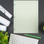 Seajan 5 Pcs Engineering Paper Notebook Engineering Computation Pad 8.5 x 11 - Image 4