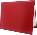 GraduationMall 11"x14" Smooth Padded Diploma Cover Certificate Holder Red by GraduationMall%C2%AE