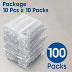 100 Pcs Horizontal Badge Holders, Extra Thick ID Card Name Tag Badge Holder - Image 6