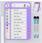 Magnetic Chore Chart for Kids, ADHD Task Tracker Easy-Check Routine Dry Erase - Image 7