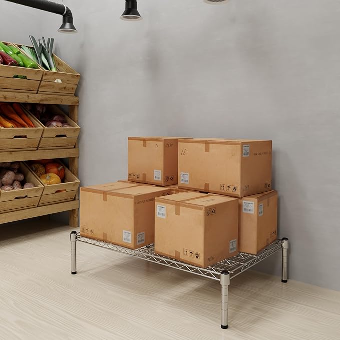 Regal Altair 24" Deep x 36" Wide x 8" Height Wire Shelving Kit | 1-Tier | NSF - Image 2