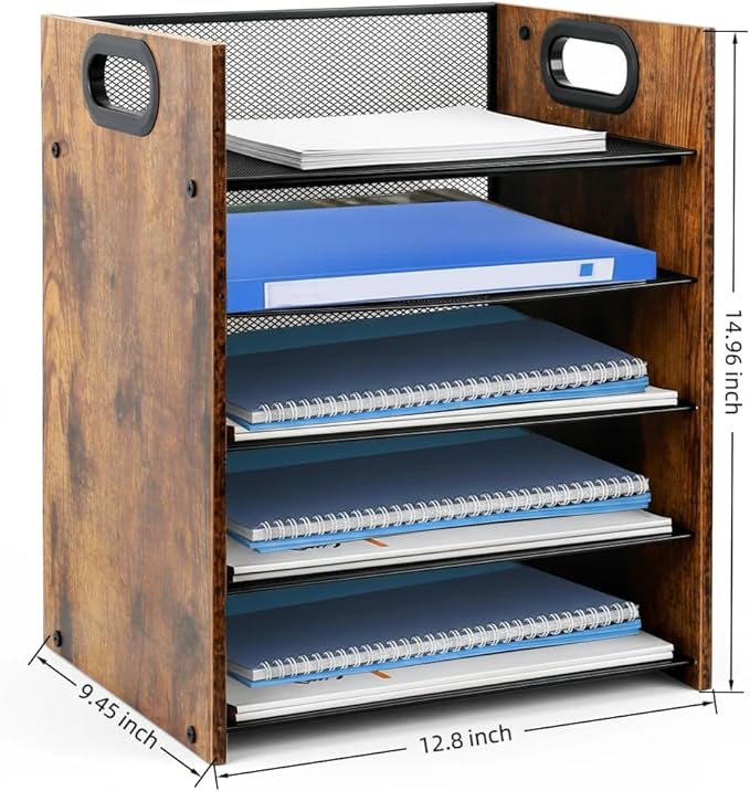 Wood Desk Organizer - Image 3