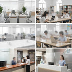 Acrylic Free Standing Screen, Desk Divider - Image 7