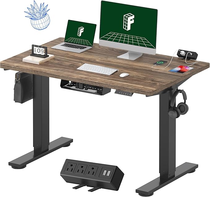 FLEXISPOT EN2 Whole-Piece Standing Desk by FlexiSpot