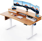 HUANUO 60″ x 30″ Electric Standing Desk by HUANUO