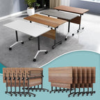 Conference Table Flip Top Mobile Conference Room Tables, Folding Conference by WYMHYZ