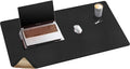 Mydours 40" x 20" Extra Large Desk Mat, PU Leather & Cork Desk Pad, Large XXL