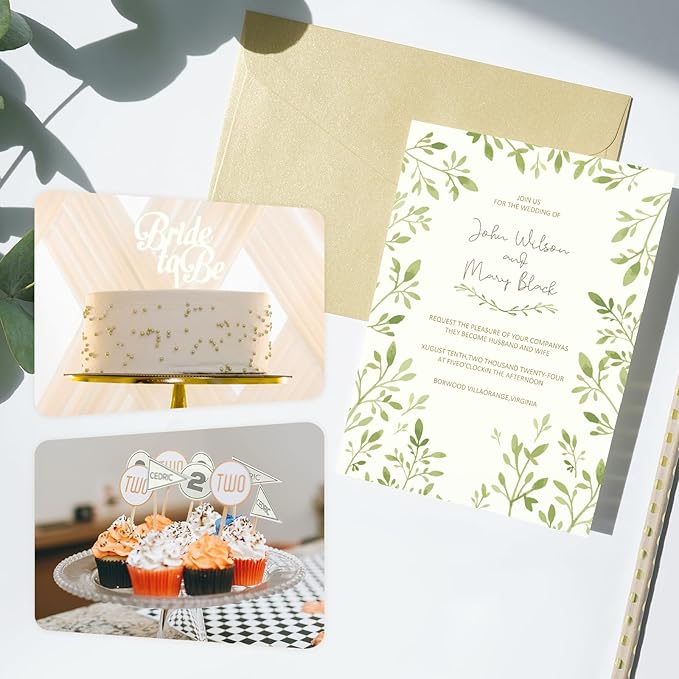 110lb Cream Cardstock, Goefun 100 Sheets Ivory Cardstock Paper 300 GSM Thick - Image 6