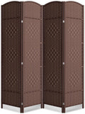 Cocosica 4 Panel Room Divider, 6Ft Folding Privacy Screen, Tall by cocosica