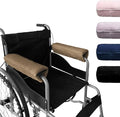 SPRING SEAON Wheelchair Armrest Covers 2 Pack Soft Memory Foam Wheelchair by SPRINGSEAON