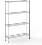 Regal Altair 14" Deep x 48" Wide x 74" Height Wire Shelving Kit | 4-Tier | NSF by Regal+Altair